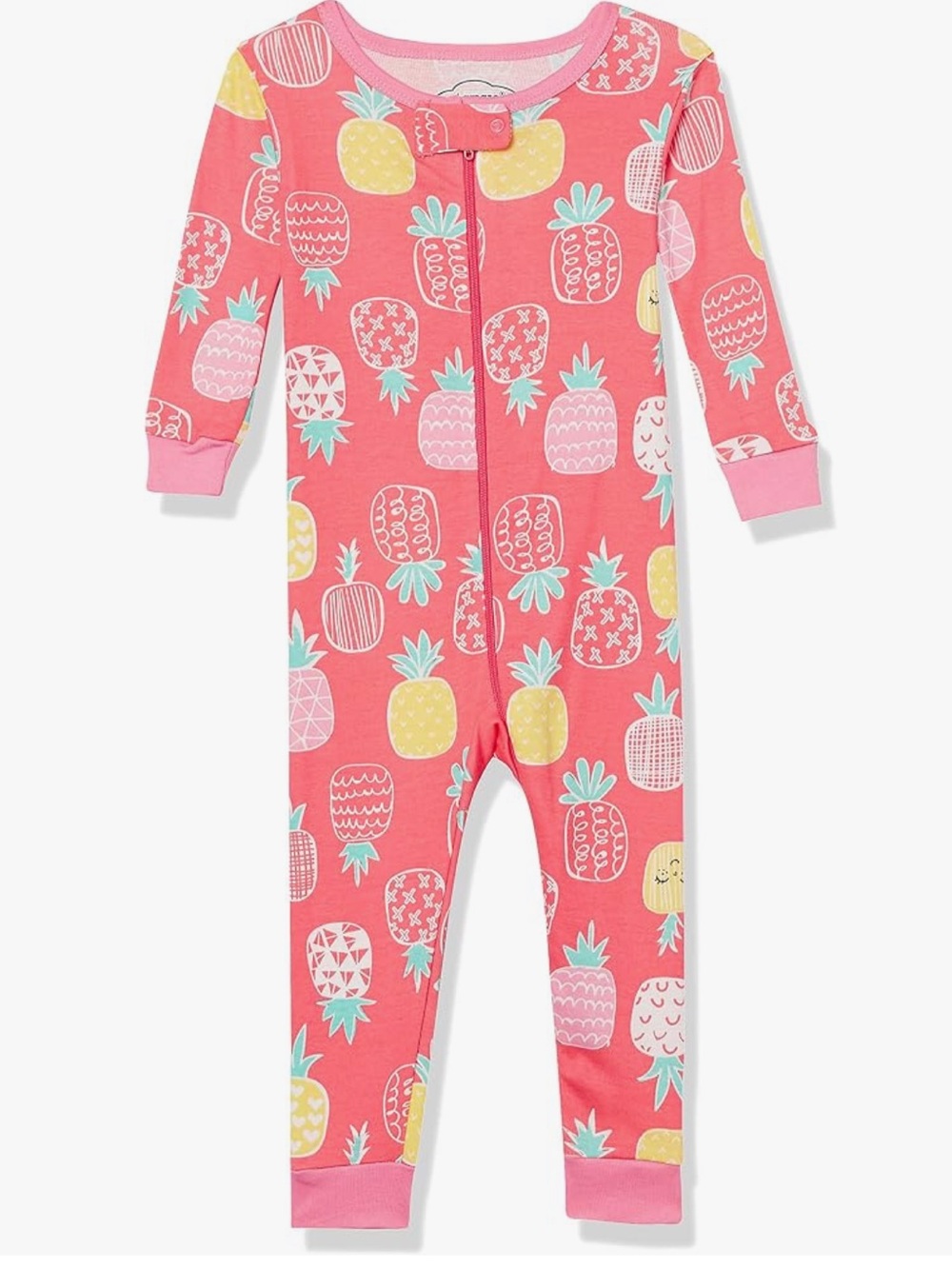 Lamaze Organic Baby Organic Girl Stretchie One Piece Sleepwear, Baby and Toddler